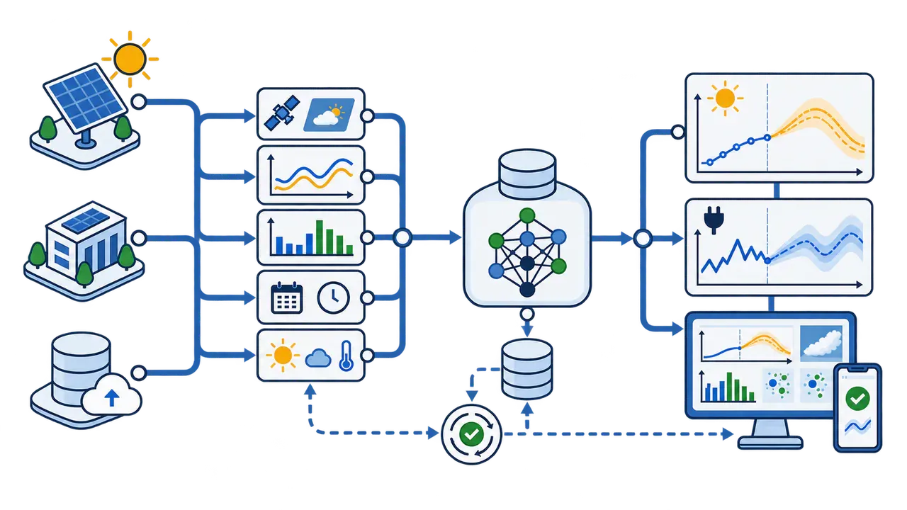 Site-Level Solar & Load Forecasting Platform